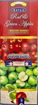 SATYA  Red and Green apples Incense Sticks - 120 Sticks