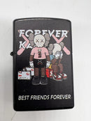 CLEARANCE! Oil Refillable Lighter Various Designs 10pc