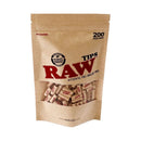 RAW 200 x Pre-Rolled Tips 1PK