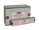 Satya Sweet Vanilla Incense 12 Pk