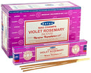 Satya Violet Rosemary Incense 12 Pk