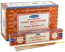 Satya Yogic Meditation Incense 12 Pk