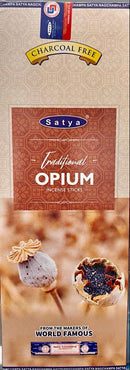 SATYA traditional Opium Incense Sticks - 120 Sticks