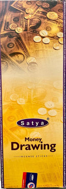 SATYA  Money Drawing Incense Sticks - 120 Sticks