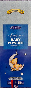SATYA BABY POWDER Incense Sticks - 120 Sticks